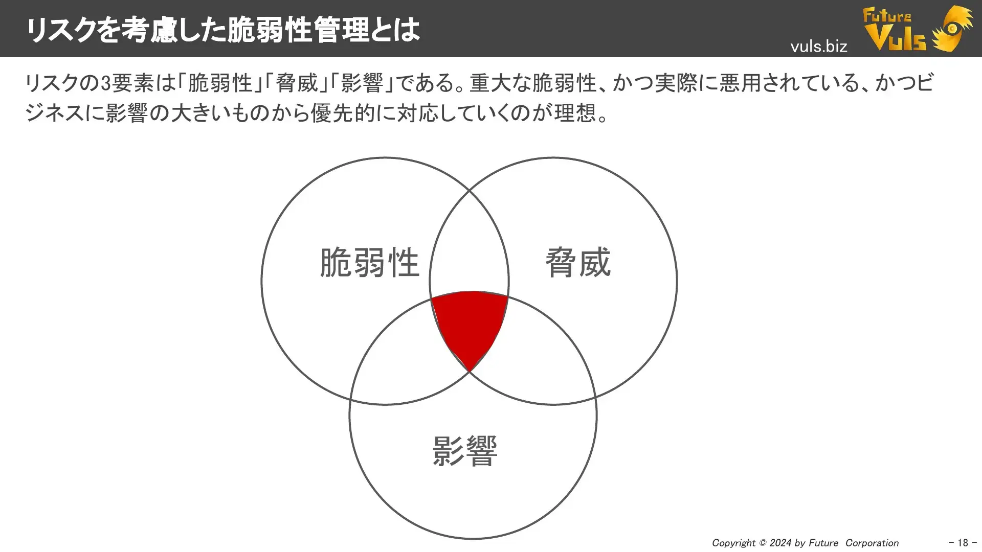 リスクを考慮した脆弱性管理とは