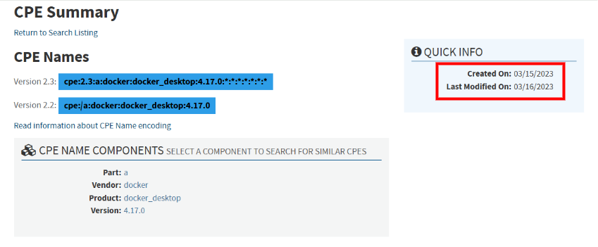 docker:docker-desktop の NVD 一覧
